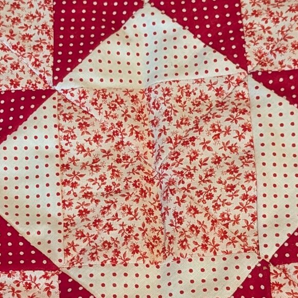 Quilted Handmade Vest Holiday Boho Cottagecore Dopamine Dressing Ugly Christmas - Picture 7 of 7